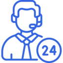 Colored 247 Support Icon